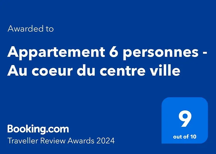 Appartement 6 personnes - Au coeur du centre ville
